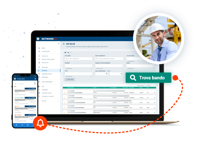 info-bandi-networkpa Trova i bandi di tuo interesse con Info Bandi di NetworkPA